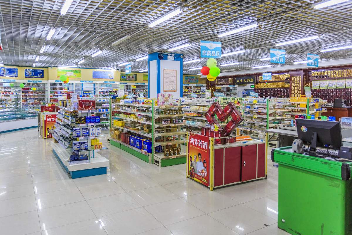藥店擺放的貨架為何都不相同呢?