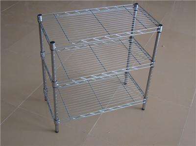 不銹鋼線網(wǎng)貨架是如何來安裝的呢